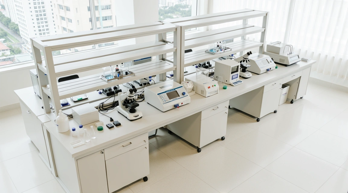 Modern laboratory environment